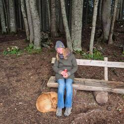 Hat sich direkt zu mir gekuschelt😶‍🌫️