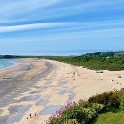 Viel Strand, wenig Menschen = Vorsaison