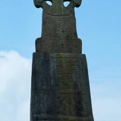 Das keltische Kreuz ca. 1000 Jahre alt.