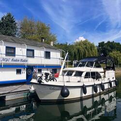 Solaris in der Marina des MYC Baden-Baden