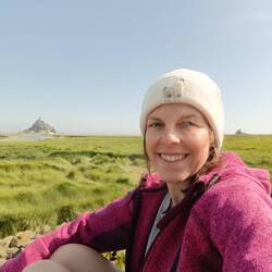 noch ein bisschen den Ausblick genossen