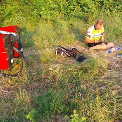Kurz Ruhen bevor es wieder durch die Nacht geht.