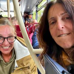busfahren mit luis ist eine herausforderung...