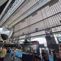Bahnhof Kyoto andere Seite