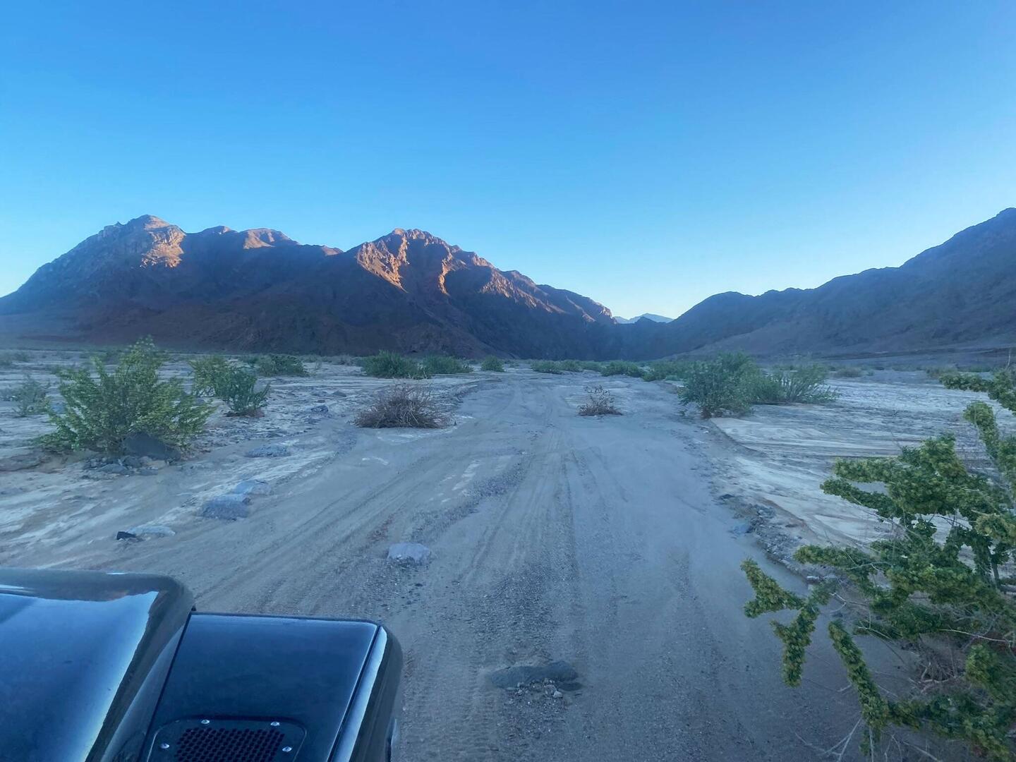 Abendstimmung im dry river bed