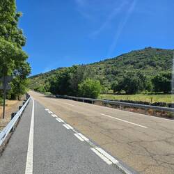 Viel Straße heute. Dafür wars mit den Höhenmetern Okey