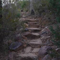 Jetzt wird es steiler ...