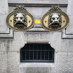 I love this mailbox. Where you insert your letters to be mailed.