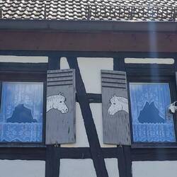 Hier wohnen Pferdefreunde.