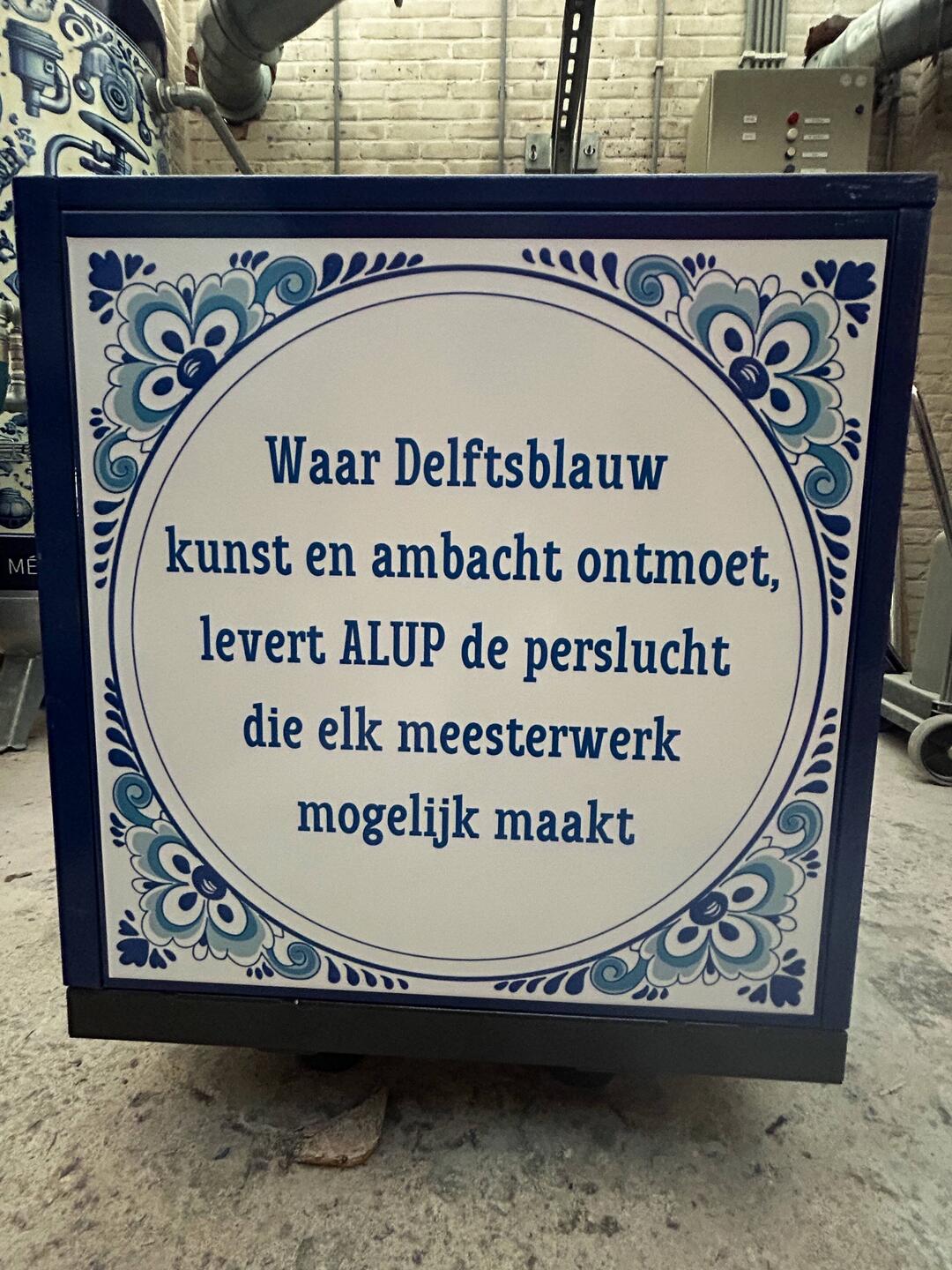 Royal Delft Keramik, in den typischen Farben blau-weiss