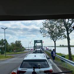 Auf der Fahrt zum nächsten Übernachtungsplatz