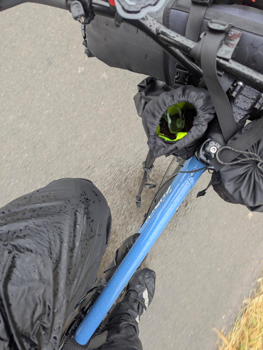 Regenkleidung ist Pflicht