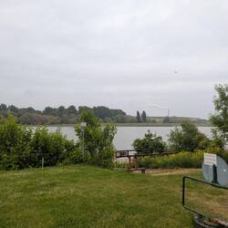 Blick Richtung Leverkusen