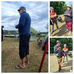 Kurz vor Start der Canadierspiele