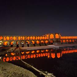 Khajoo-Brücke by night 🙏😊