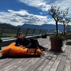 Auf der Dachterrasse ♥️