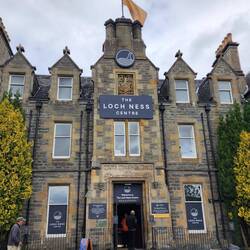 The Centre is in the old Drumnadrochit Hotel - "where it all began"