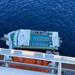 For transport to the island