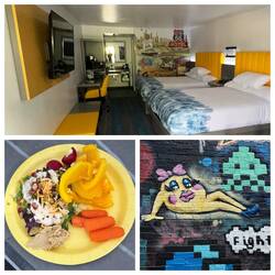 Gesundes Essen in netter Umgebung. Gute Nacht 🌙