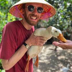 The happiest man in Vietnam