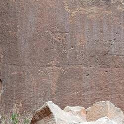 Marsmännchen mit Ziege...