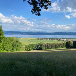 Blick auf den Lac de Neuchâtel