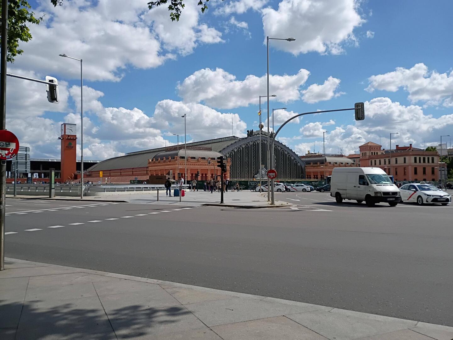 Puerta de Atocha, the southside train station in Madrid