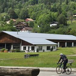 The area is very popular with cyclists
