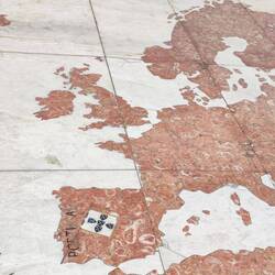 Das große Mosaik als Geschenk Südafrikas zur 500 Jährigen Umfahrung Cap der guten Hoffnung