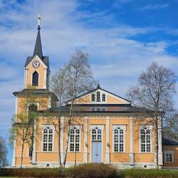 Die Kirche von Råneå