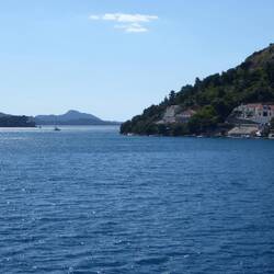 View out to sea