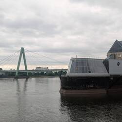 Blick auf das Schokoladenmuseum