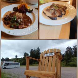 Essen und SP am Hochkopf