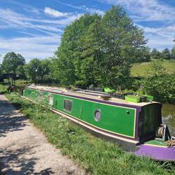 As far as we could get on the Leek Canal