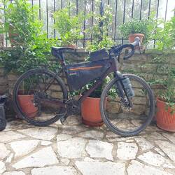 Meine Unterkunft für diese Nacht hoch oben in einem kleinen Dörfchen