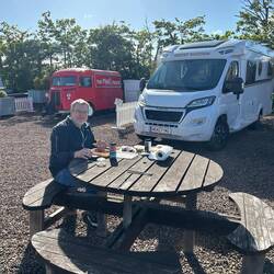Endlich doch noch einen Campingplatz gefunden