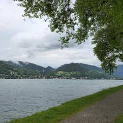 Blick auf den Ort Tegernsee