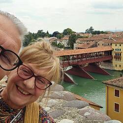 Wir sind's! In Bassano del Grappa