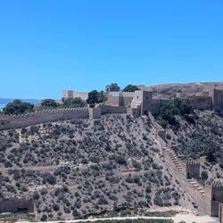 Der Blick zurück zur Alcazaba.