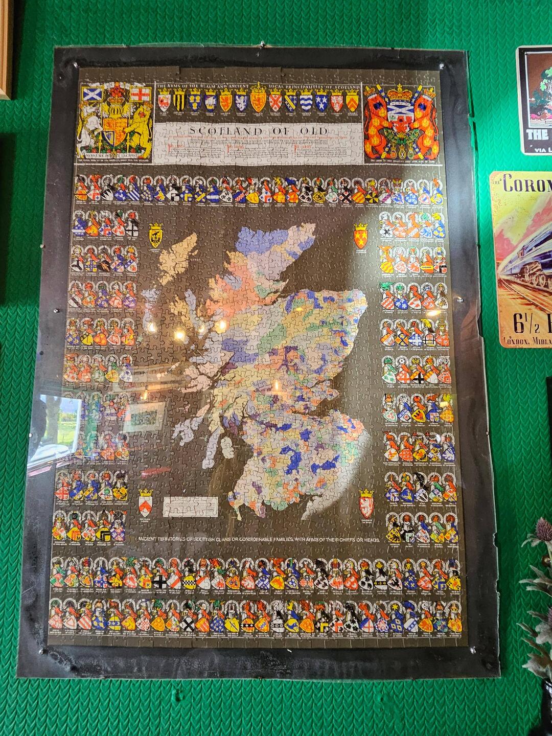 Prachtige jigsaw in een klein kroegje.