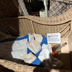 Prohibition Museum. Women would smuggle alcohol in secret compartment in baby buggy