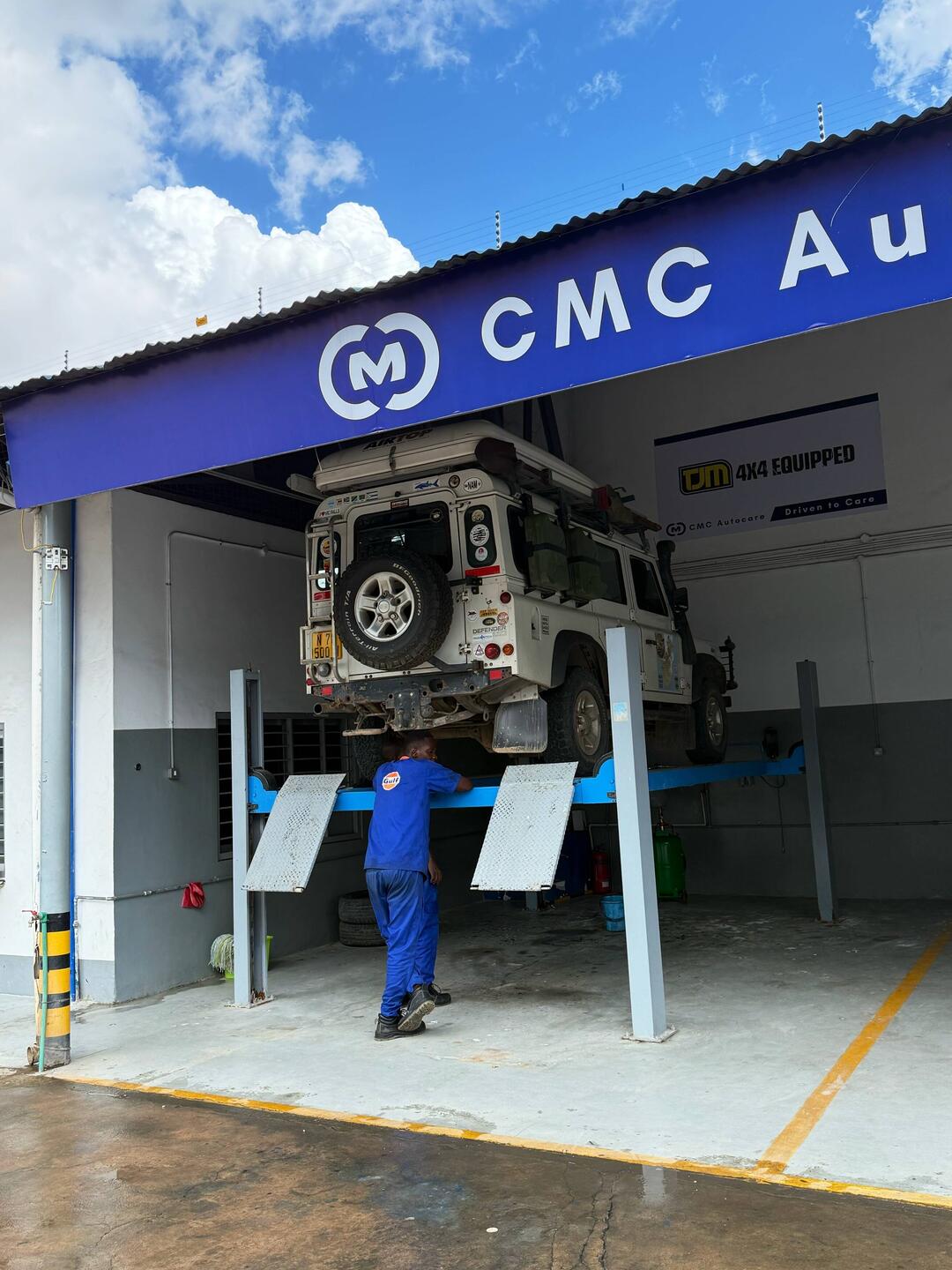 Nicht nur Menschen brauchen Pflege! Nach 6TKM bester Arbeit ein Wellness Aufenthalt in der Werkstatt