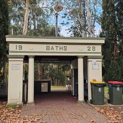 Once the site of swimming races in 1930's