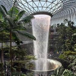 Changi Airport Waterfall