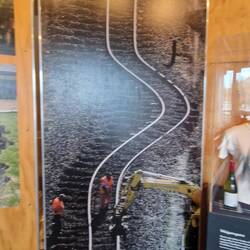 Damage caused by earthquake