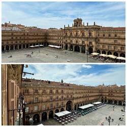 Plaza Mayor: Ausblick Zimmer