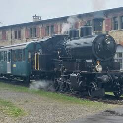 Sunday excursion. I suspect it wasn't going anywhere though as there was no track in front of it.