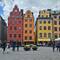 Die berühmten Häuser in Gamla Stan