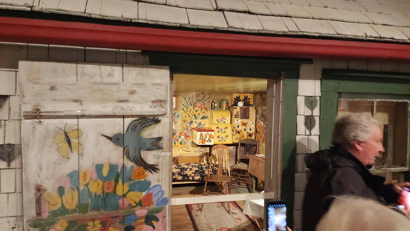 Maud Lewis's iconic painted house