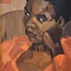 "Portrait of a friend" by Ukrainian artist Alexander Arkadievich Litvinov